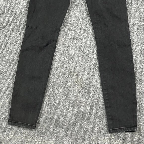 Black High-Waisted Stretch Slim Fit Jeans - Picture 9 of 9